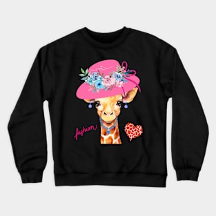 Fashion Giraffe Crewneck Sweatshirt